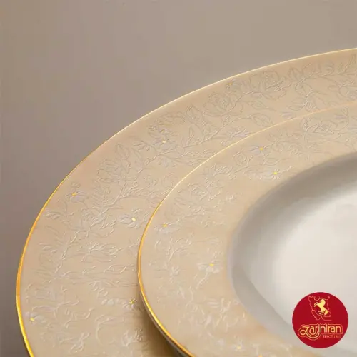 خرید سرویس چینی زرین ایتالیا اف گلدن رز 6 نفره 28 پارچه