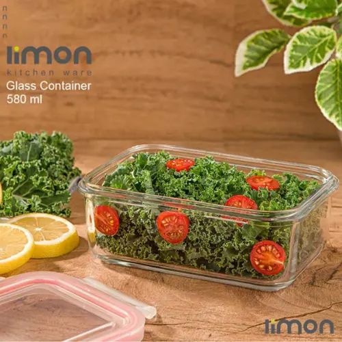 ظرف-شیشه-ای-580-میلی-لیتر-لیمون