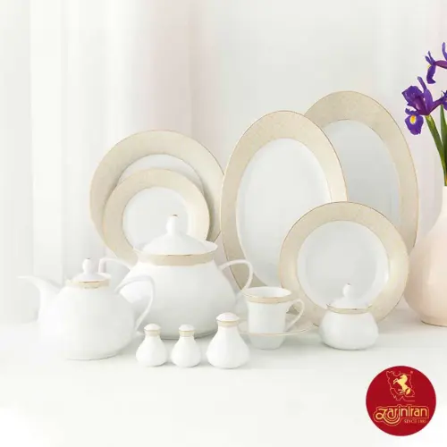 خرید سرویس غذاخوری آناهید چینی زرین