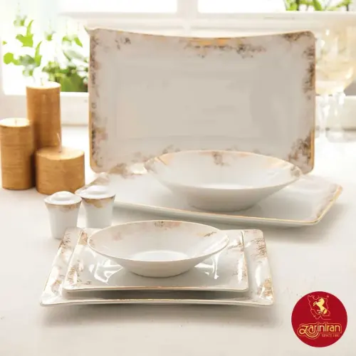 مشخصات چینی-زرین-سرویس-6-نفره-30-پارچه-وینچی-الیسه-طرح-کلودیا