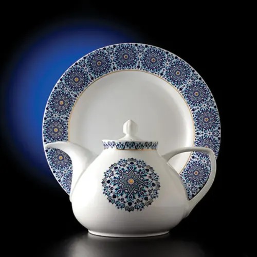 سرویس غذاخوری شهرزاد چینی زرین سلطانیه طلایی