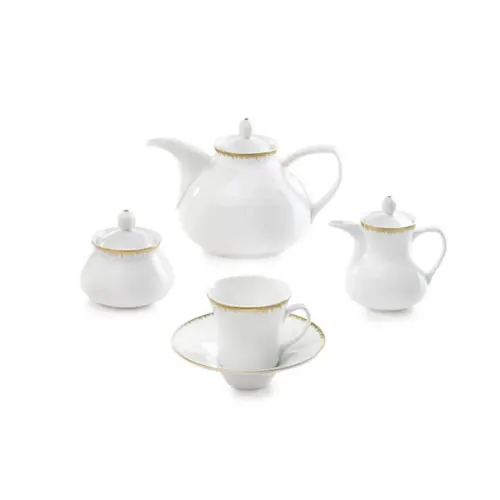 قیمت سرویس چینی 18 پارچه چای خوری شهرزاد چینی زرین رویال