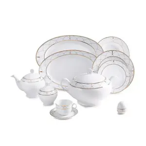 قیمت چینی-زرین-سروبس-102-پارچه-ایتالیا-اف-طرح-روما