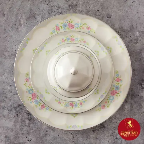 سرویس چینی زرین 103 پارچه کامل گلاریس