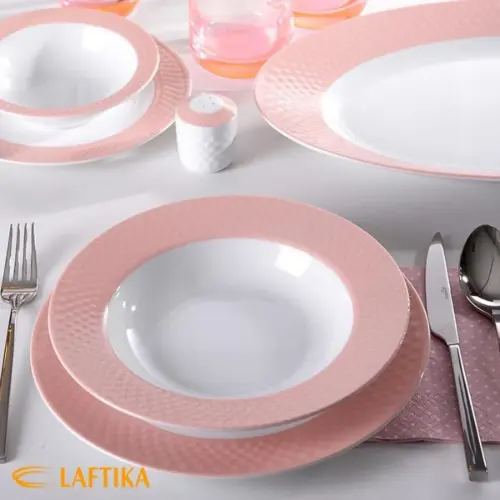 خرید سرویس چینی ماربل 12 نفره چینی زرین رادیانس 102 پارچه