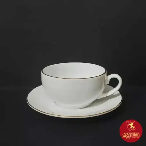 چینی زرین سرویس 12 پارچه سرو کاپوچینو طرح زرین