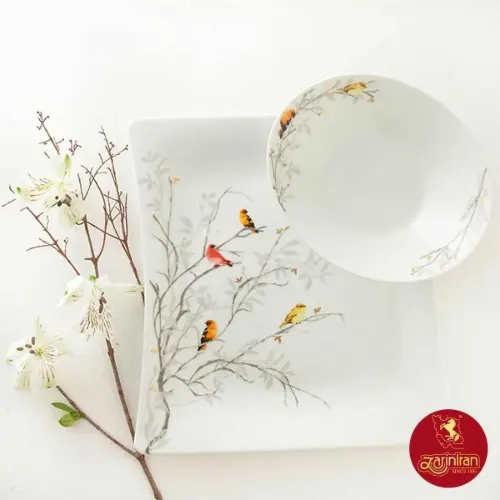 سرویس چینی طرح پرنده