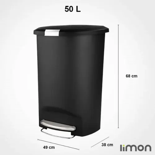 قیمت سطل پدال دار 50 لیتری لیمون
