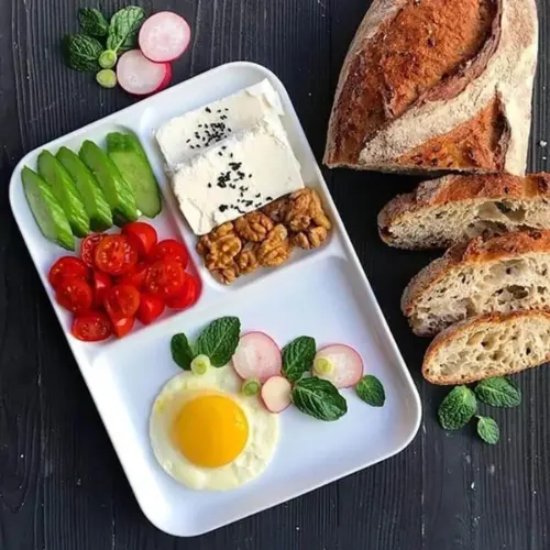 ظرف سه خانه هما زرین