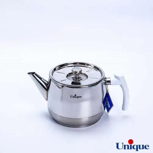 ست کتری و قوری تک دست استیل یونیک UN-7285