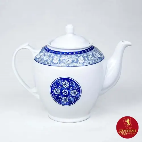 خرید قوری چای هیئتی چینی زرین طرح اصفهان