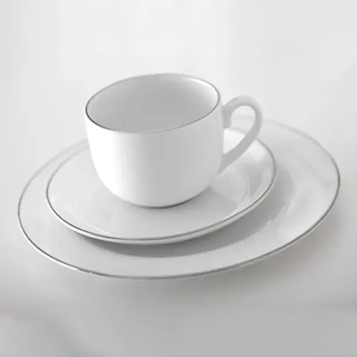 خرید سرویس چینی زرین دوازده نفره 102 پارچه رویه آرایی ایتالیا اف مدل سمن