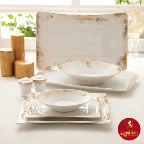چینی-زرین-سرویس-6-نفره-30-پارچه-وینچی-الیسه-طرح-کلودیا