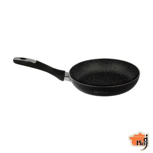 تابه-گرانیتی-تک-دسته-طرح-ایتالیا-کاج-تفلون-22-مشکی