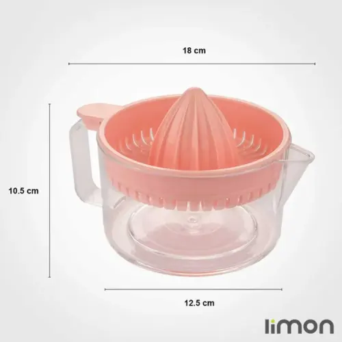 ابعاد آبمیوه گیری دستی کریستالی لیمون