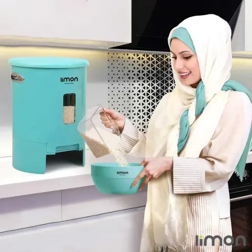 جا برنجی بلند لیمون 14 کیلویی پیمانه دار تضمینی و کاربردی