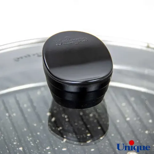 تابه گریل چدنی یونیک درب دار UN-6003
