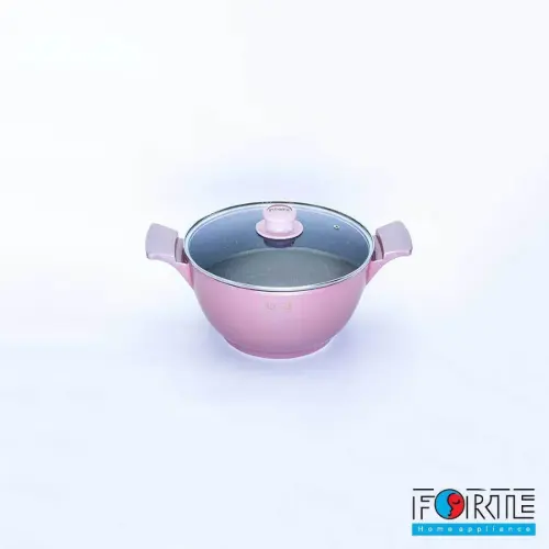 اقلام سرویس قابلمه رزگلد فورته اسکار پلاس 18 پارچه