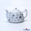 قوری چینی یونیک گل طوسیUN-7547