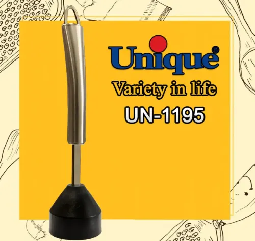 گوشت کوب تفلون دسته استیل یونیک UN-1195