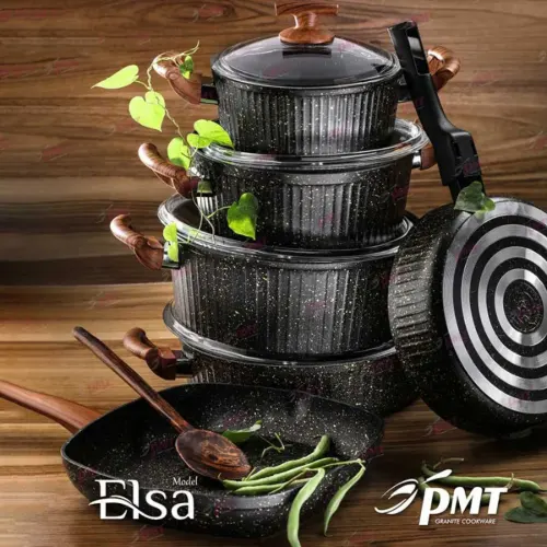 سرویس 10 پارچه گرانیتی مدل Elsa New پی ام تی