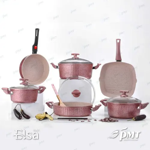 سرویس 10 پارچه گرانیتی مدل Elsa New پی ام تی