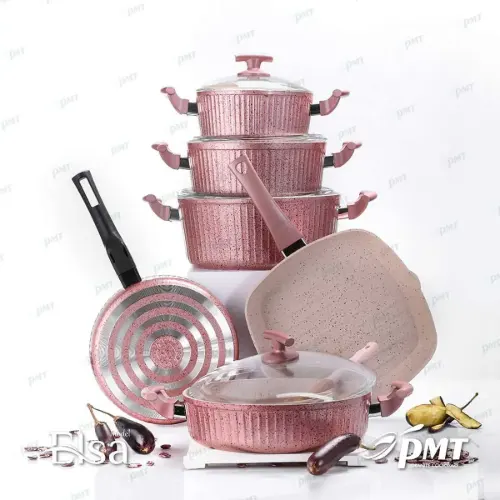 سرویس 10 پارچه گرانیتی مدل Elsa New پی ام تی