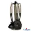 سرویس 7 پارچه کفگیر و ملاقه دسته استیل یونیک UN-1155