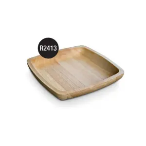بشقاب-مربع-گود-چوبی-نارون-متوسط-R2413
