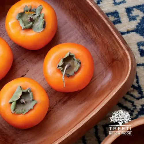 پیاله چوبی مربع تیریتی کوچک 9 سانتی B2221