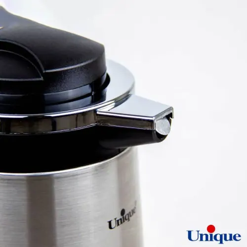 فلاسک 1.3 لیتر استیل شیشه دار یونیک UN-1804