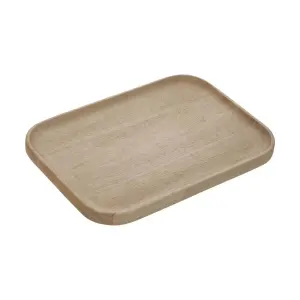 سینی چوبی مستطیل بدون دسته نارون متوسط (کافی شاپی) R2520