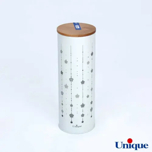 سرویس 12 پارچه آشپزخانه فانتزی یونیک مدل آویز با درب بامبو UN-8005