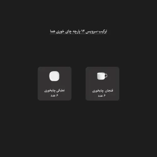 خرید اقساطی سرویس فنجان و نعلبکی هما کلاس