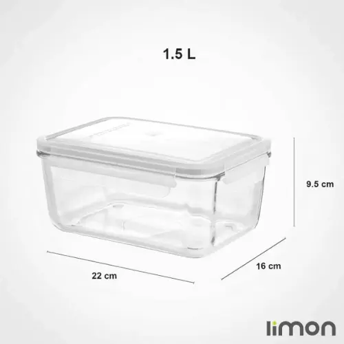 ابعاد-ظرف-شیشه-ای-مستطیل-درب-دار-1.5-لیتر-لیمون