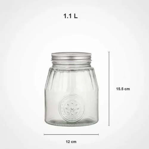 سایز-بانکه-شیشه-ای-1,1-لیتر-درب-فلزی--لیمون