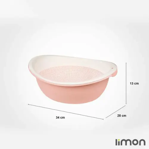 لگن-آبکش-بیضی3-لیمون-ابعاد