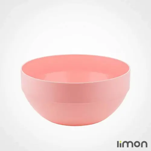 کاسه گرد پلاستیکی لیمون سایز 2
