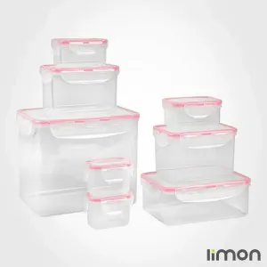 سرویس فریزری 16 پارچه مستطیل لیمونسرویس فریزری 16 پارچه مستطیل لیمون