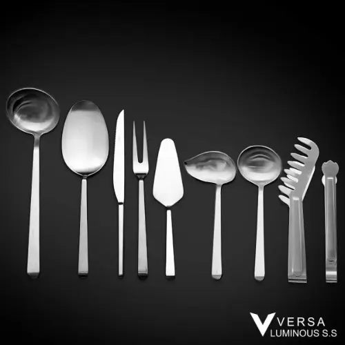 سرویس قاشق چنگال ورسا استیل مات 151 پارچه مدل 360SFR30