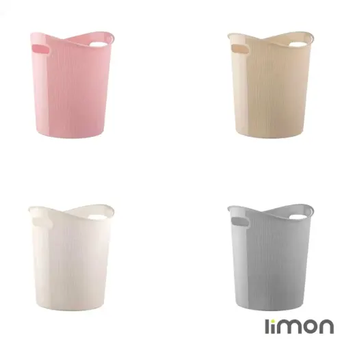 سطل کاغذ شیاردار لیمون