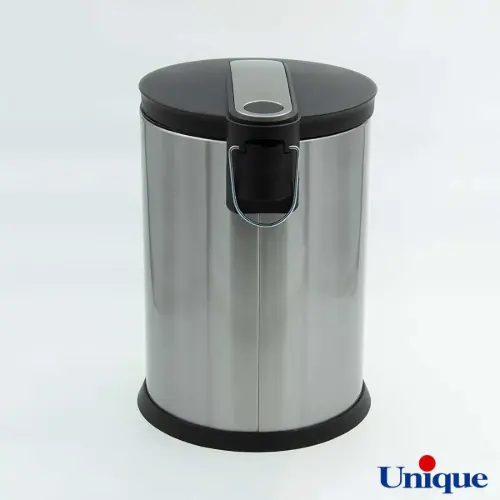 سطل زباله استیل 12 لیتر با آرام بند یونیک UN-4420