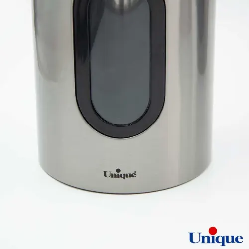 ظرف حبوبات در 4 سایز پنجره دار استیل یونیک UN-5990