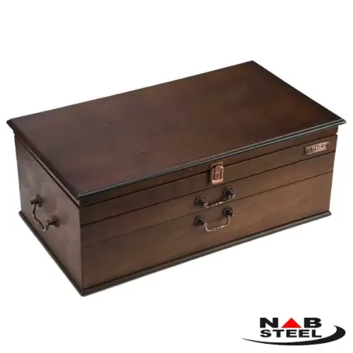 سرویس قاشق چنگال 18 نفره کامل پالرمو دور طلایی ناب استیل