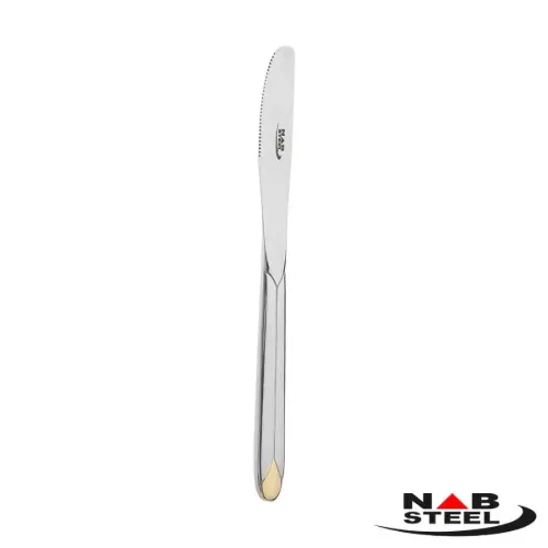 سرویس 116 پارچه ناب استیل مدل پالرمو با جعبه کادویی (طلایی)