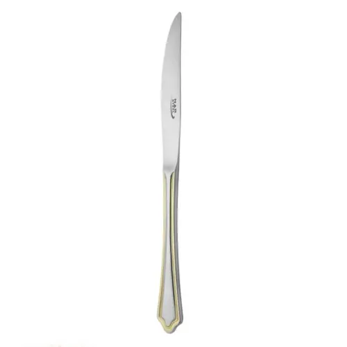 کارد-استیک-ناب-استیل-مدل-ونیز-دورطلایی