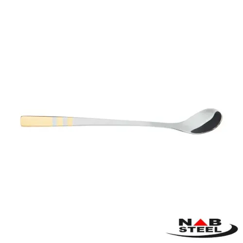 سرویس 128 پارچه ناب استیل مدل فلورانس با جعبه کادویی (دور طلایی)