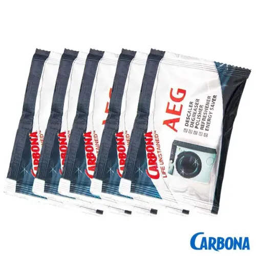 پودر جرم گیر ماشین لباسشویی و ظرفشویی AEG بسته 5 عددی