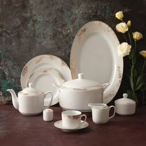 سرویس 102 پارچه رادیانس چینی زرین طرح کلودیا
