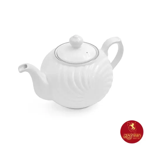قوری خورشیدی چینی زرین طرح سمن